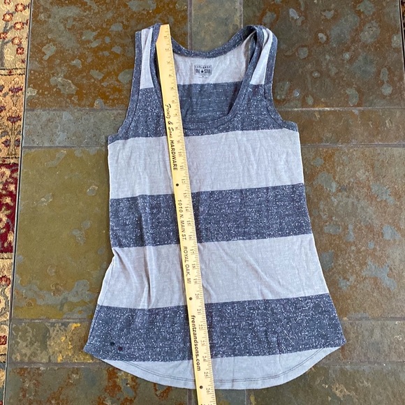 3/$19! Bundle of 2 Tank Tops: Black Tiger Tank + Striped Converse Top ~ Small - Picture 15 of 16